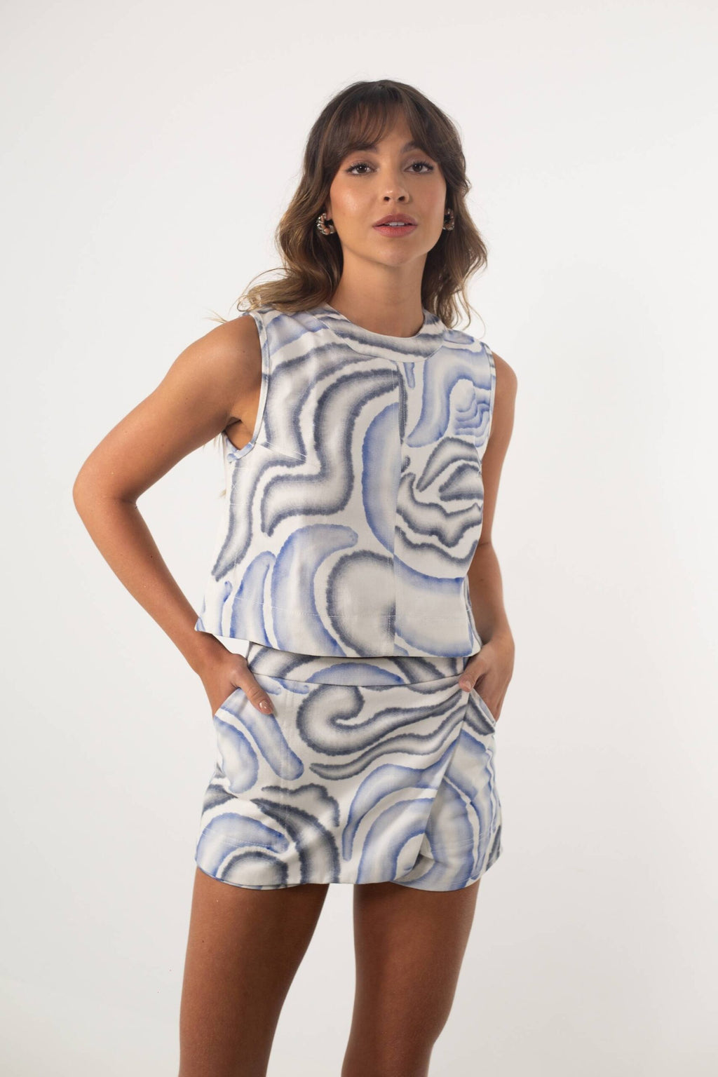 Wave Skort - Fredda