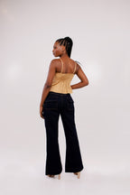 Vine Jeans - jean flare índigo oscuro, FREDDA